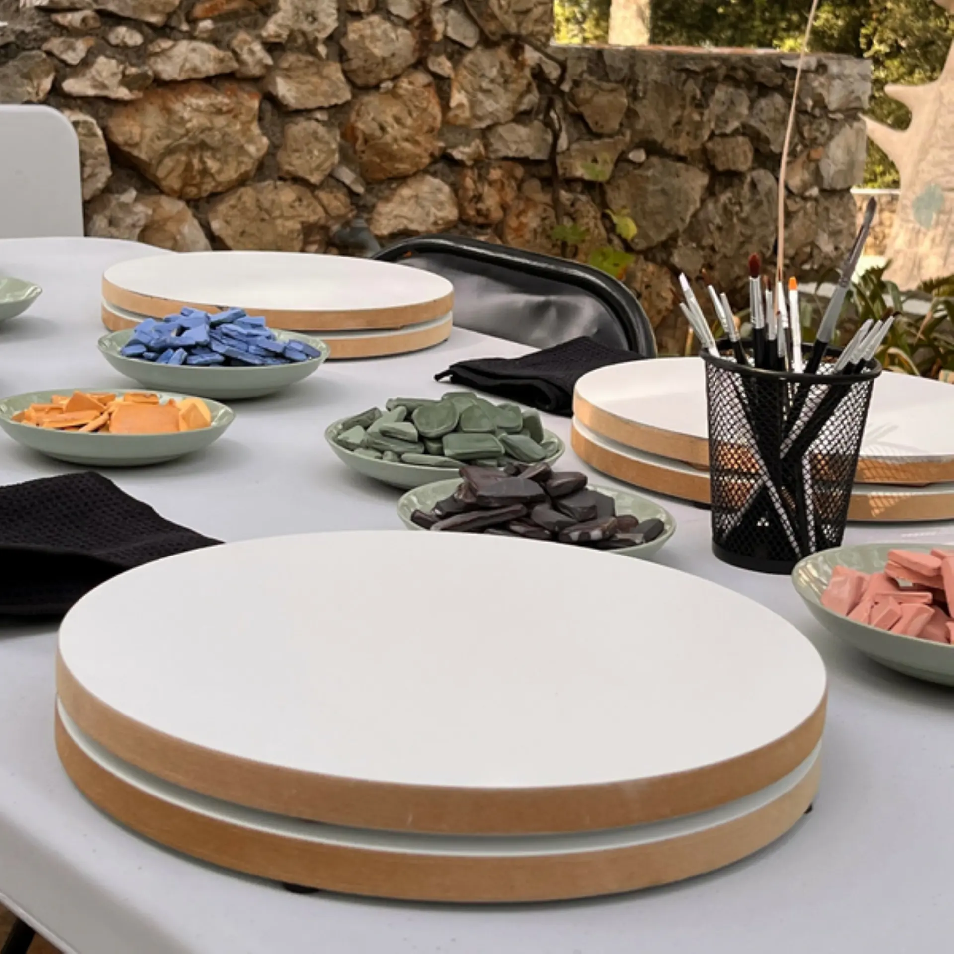 Atelier mosaïque pour enfants
