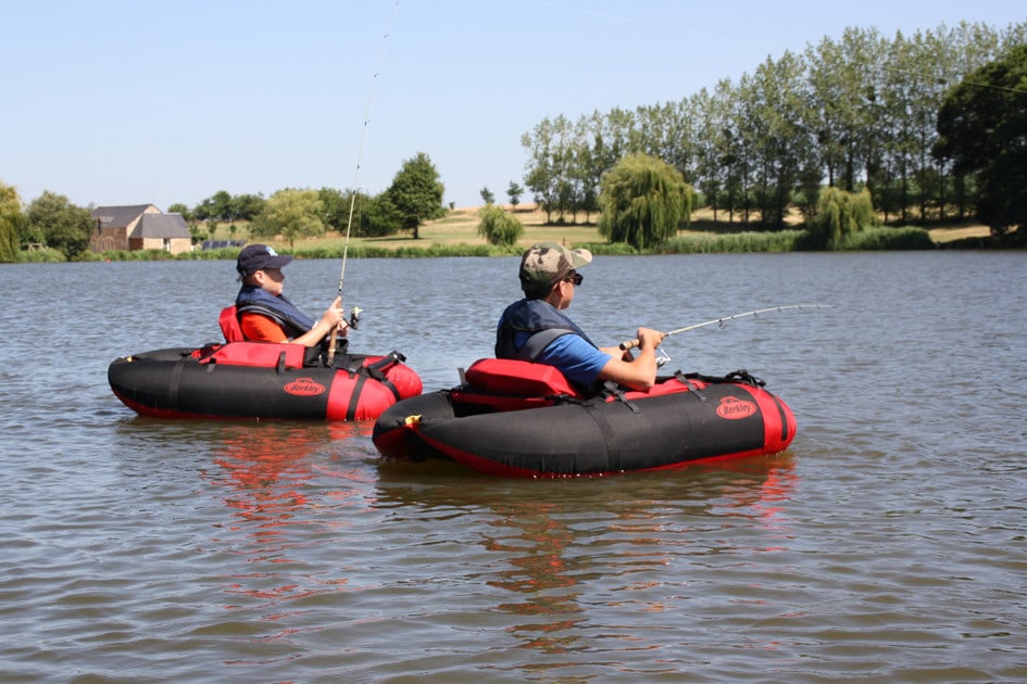 Initiation pêche en float-tube