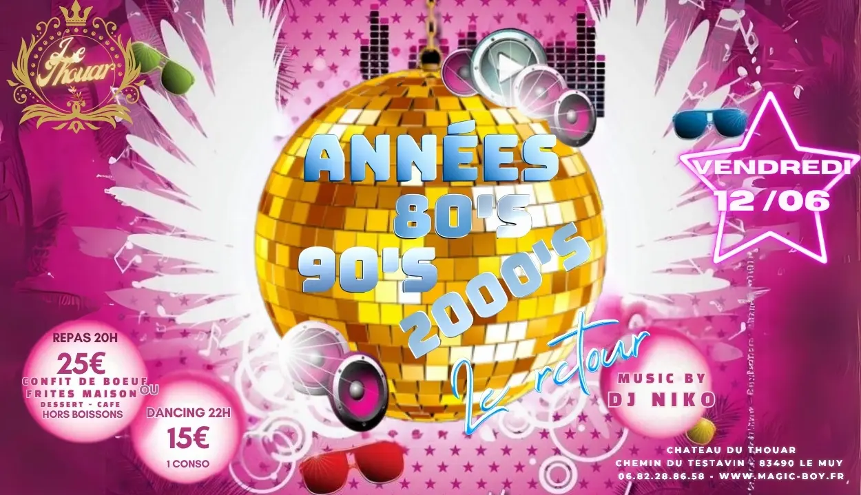 Années 80 90 2000 au Thouar