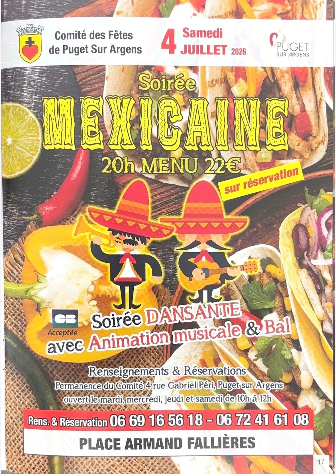 Soirée mexicaine