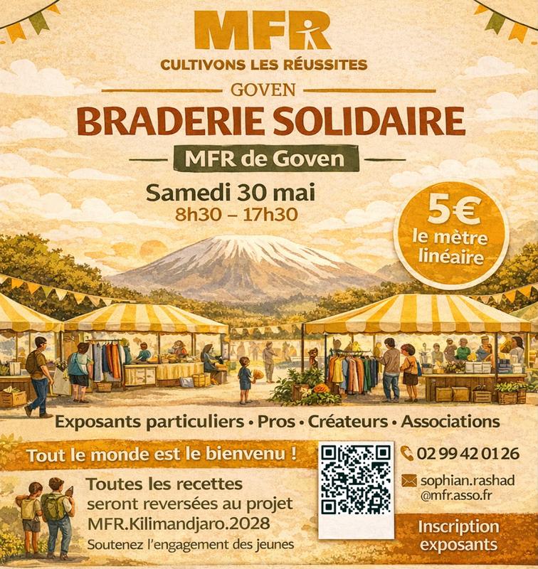 Braderie solidaire de la mfr