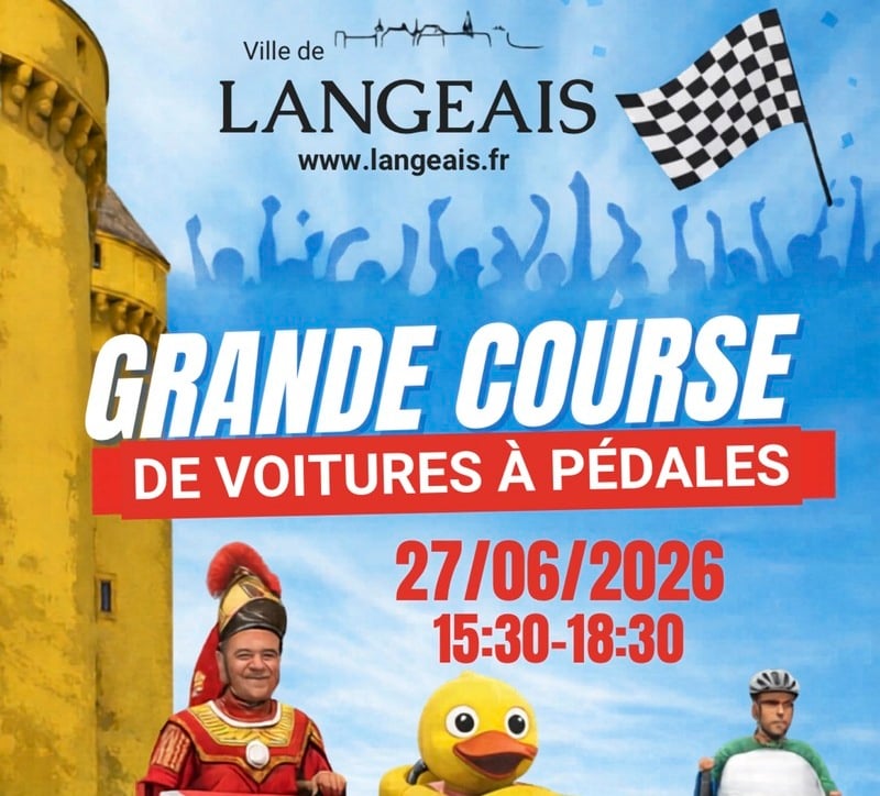 Course de Voiture à Pedales