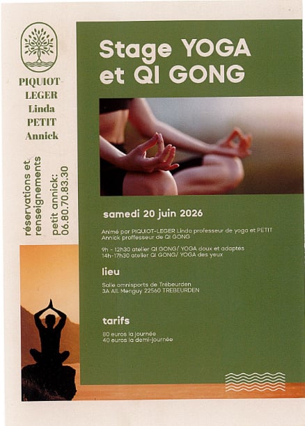 Stage Yoga et Qi Gong