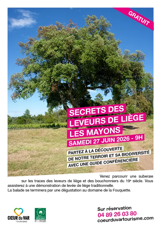 Balade commentée "Secrets des leveurs de liège" au domaine de La Fouquette