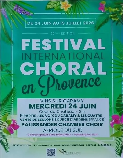 Concert : Chorales | Festival international Choral en Provence