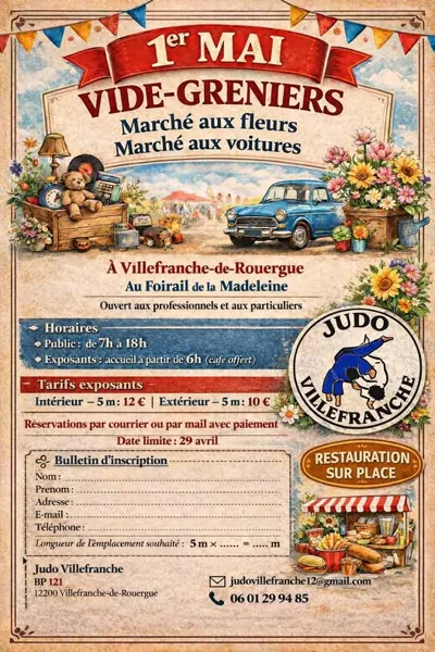 Vide-grenier du Judo club