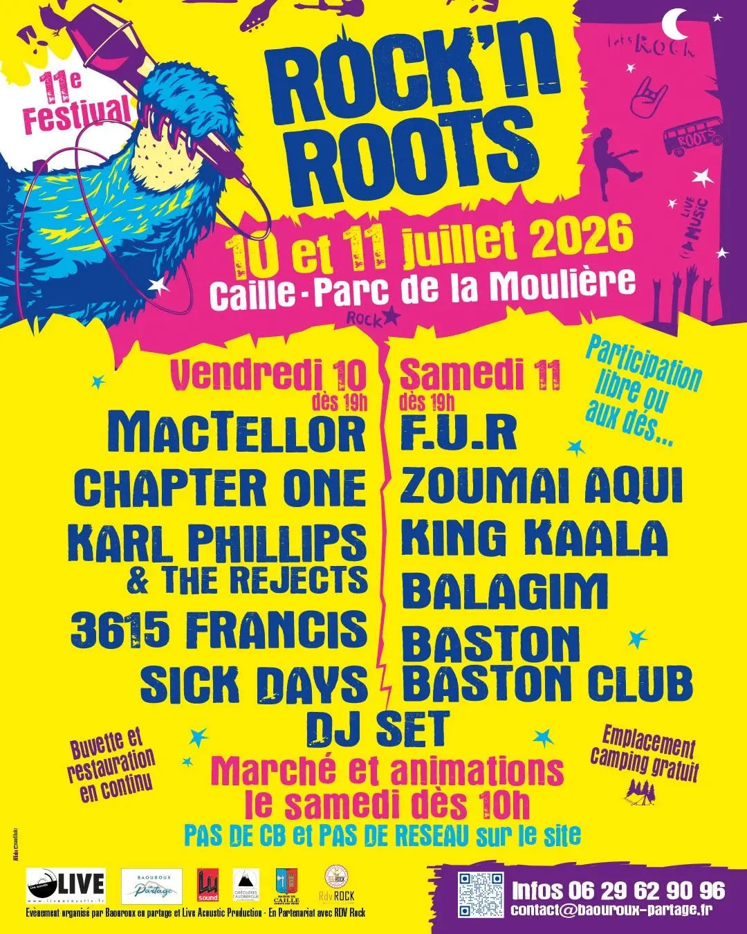 Festival Rock'N Roots - 11e édition