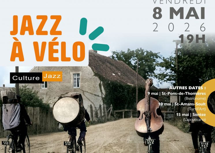 JAZZ À VÉLO – CONCERT CHEZ L’HABITANT
