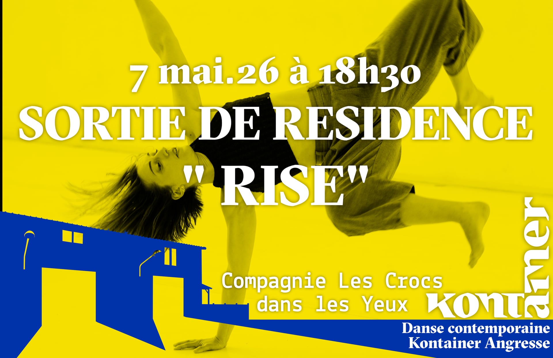 Sortie de résidence de la Compagnie Les crocs dans les yeux "RISE" -  Danse contemporaines