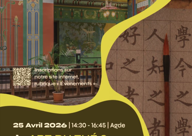 Art du thé et calligraphie au Château Laurens