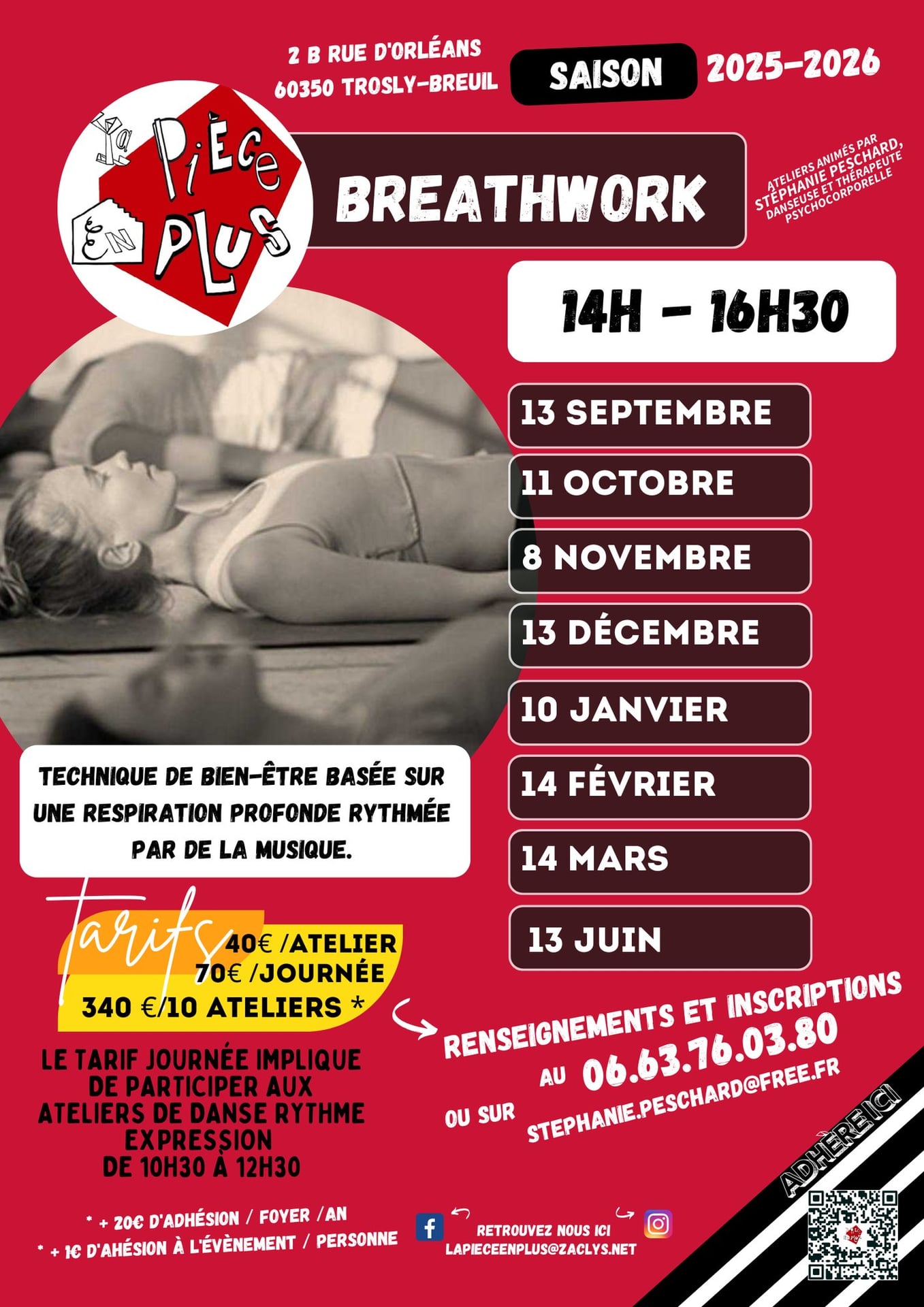 Ateliers Mensuel | Breathwork