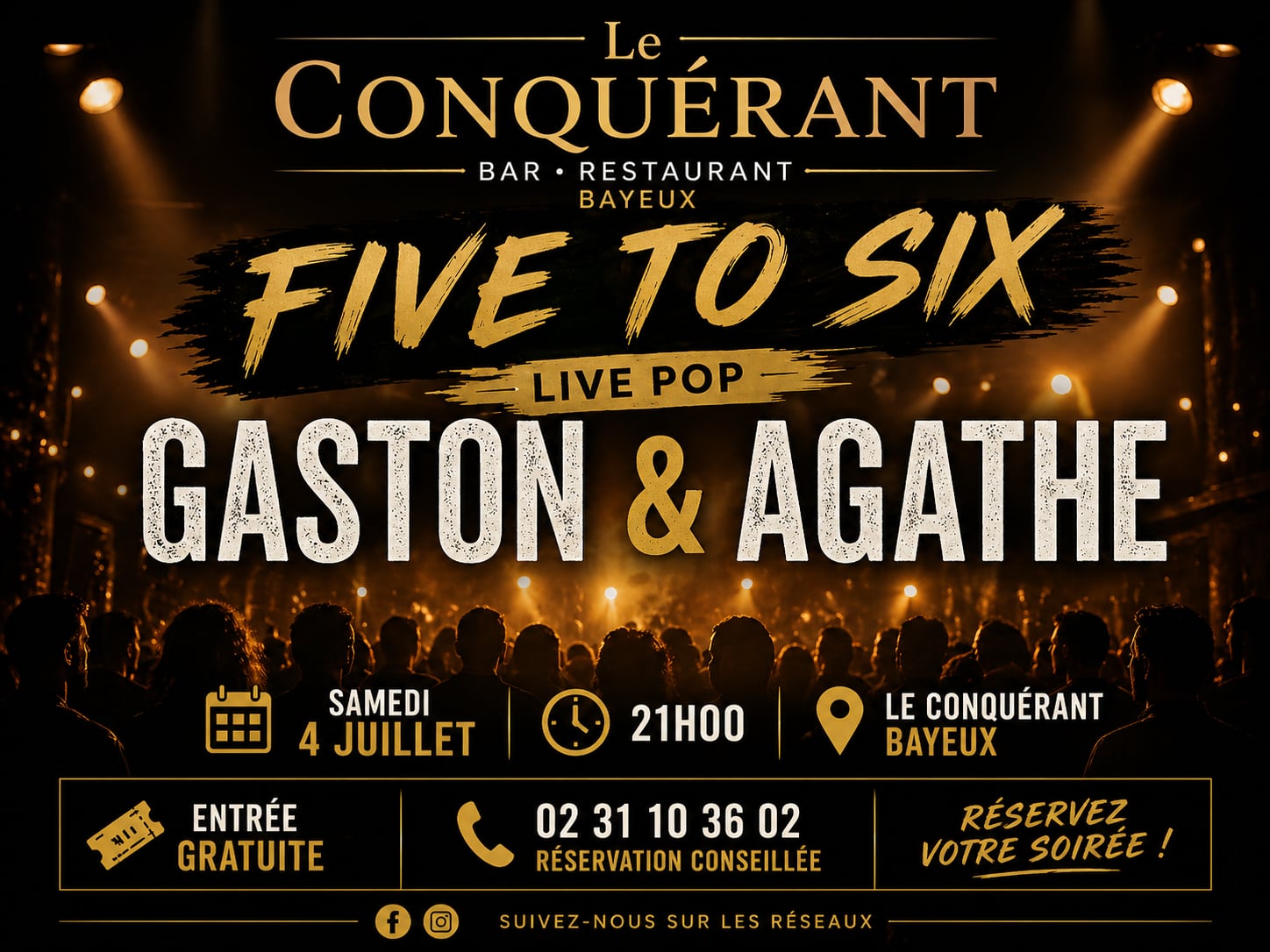 Concert au Conquérant