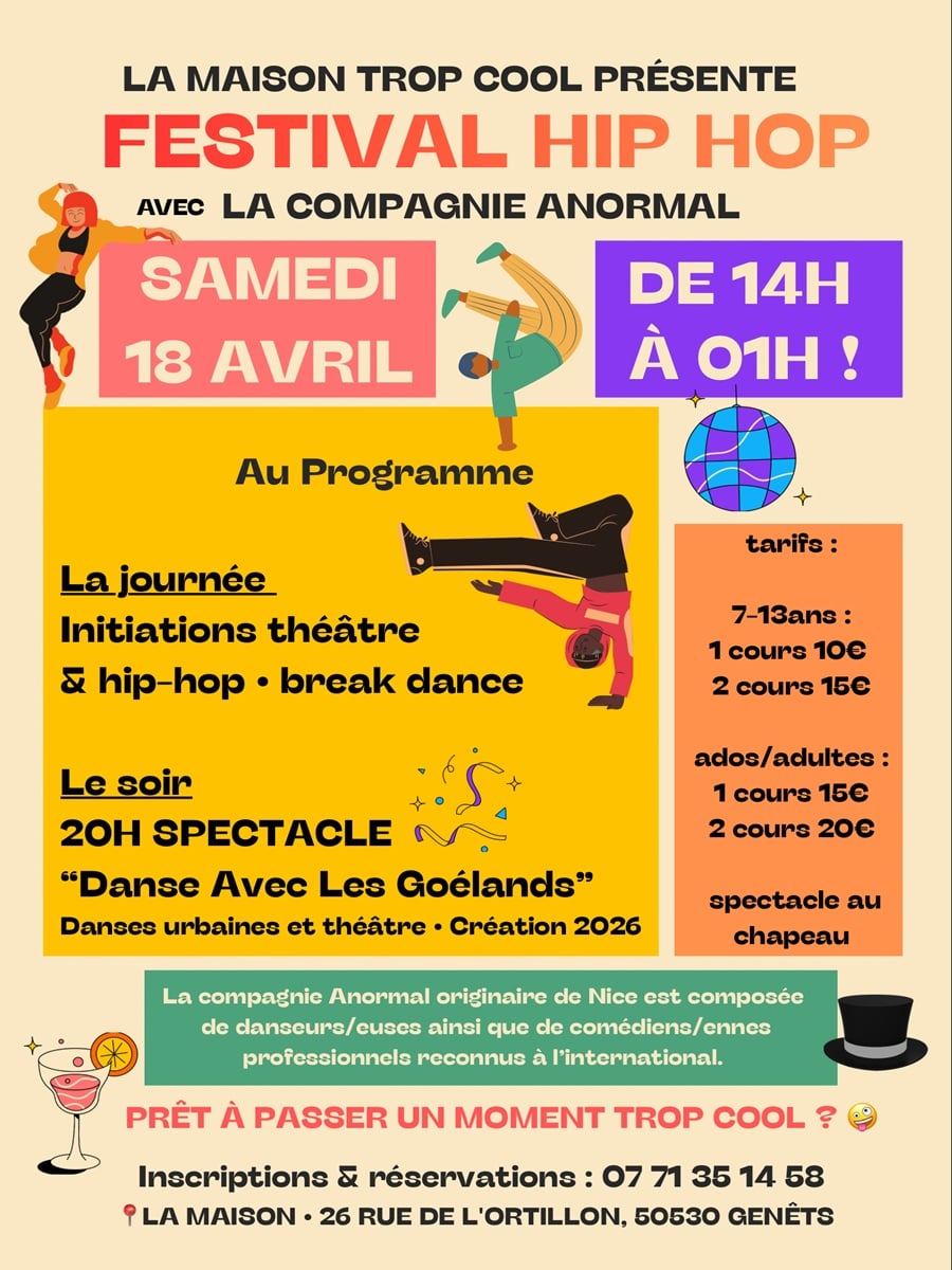 Festival hip-hop - initiations et spectacles