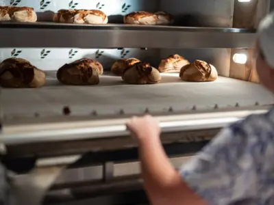 Atelier fabrication du pain au levain