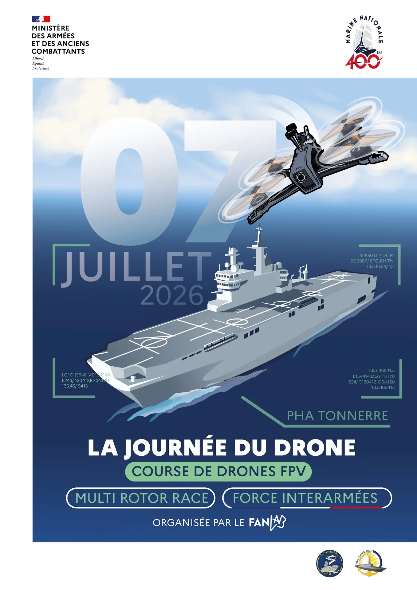 Journée du Drone - 400 ans de  la Marine nationale