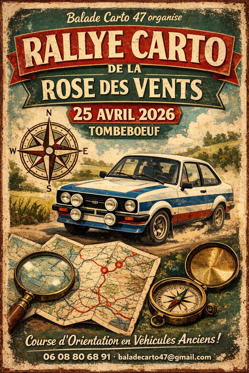 Rallye carto de la Rose des vents