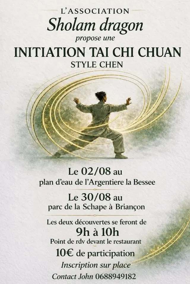 Initiation tai chi chuan style chen