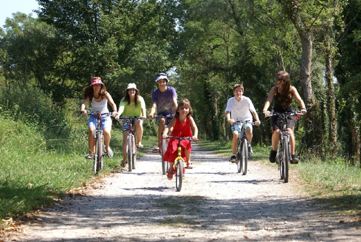 Sortie vélo sur la voie verte