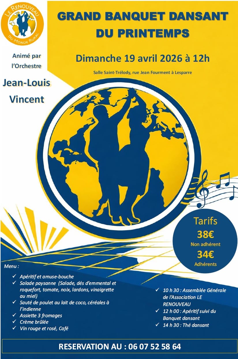 Banquet dansant du printemps