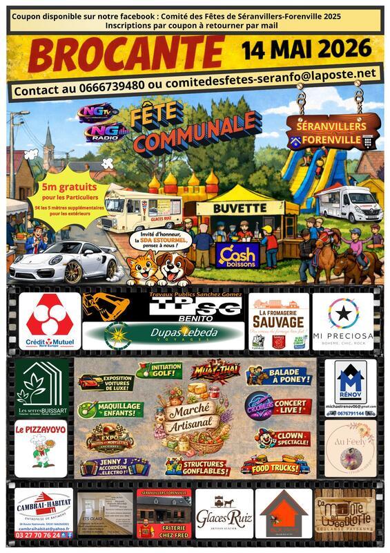 Brocante et fête communale