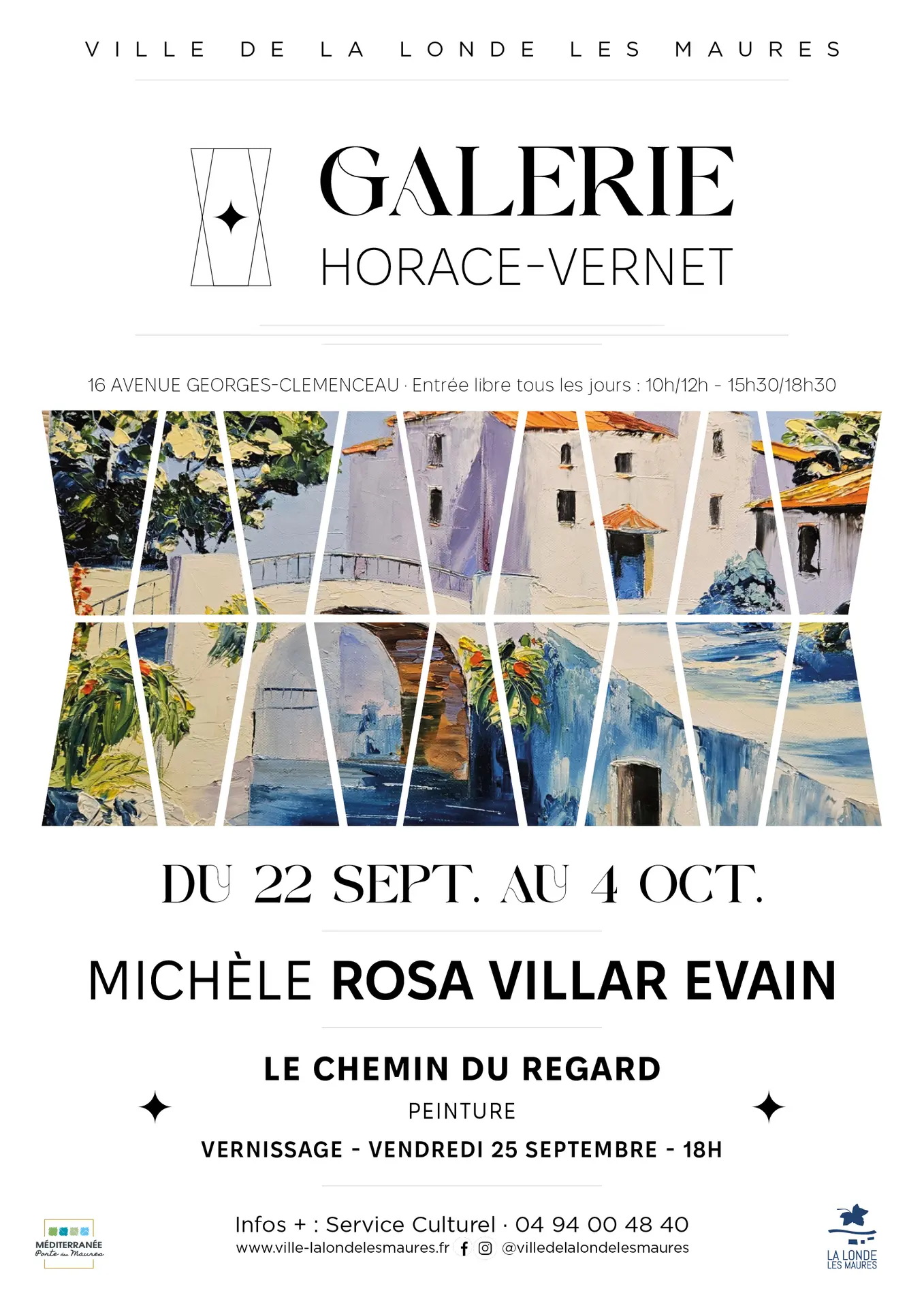Exposition : Michèle ROSA VILLAR EVAIN