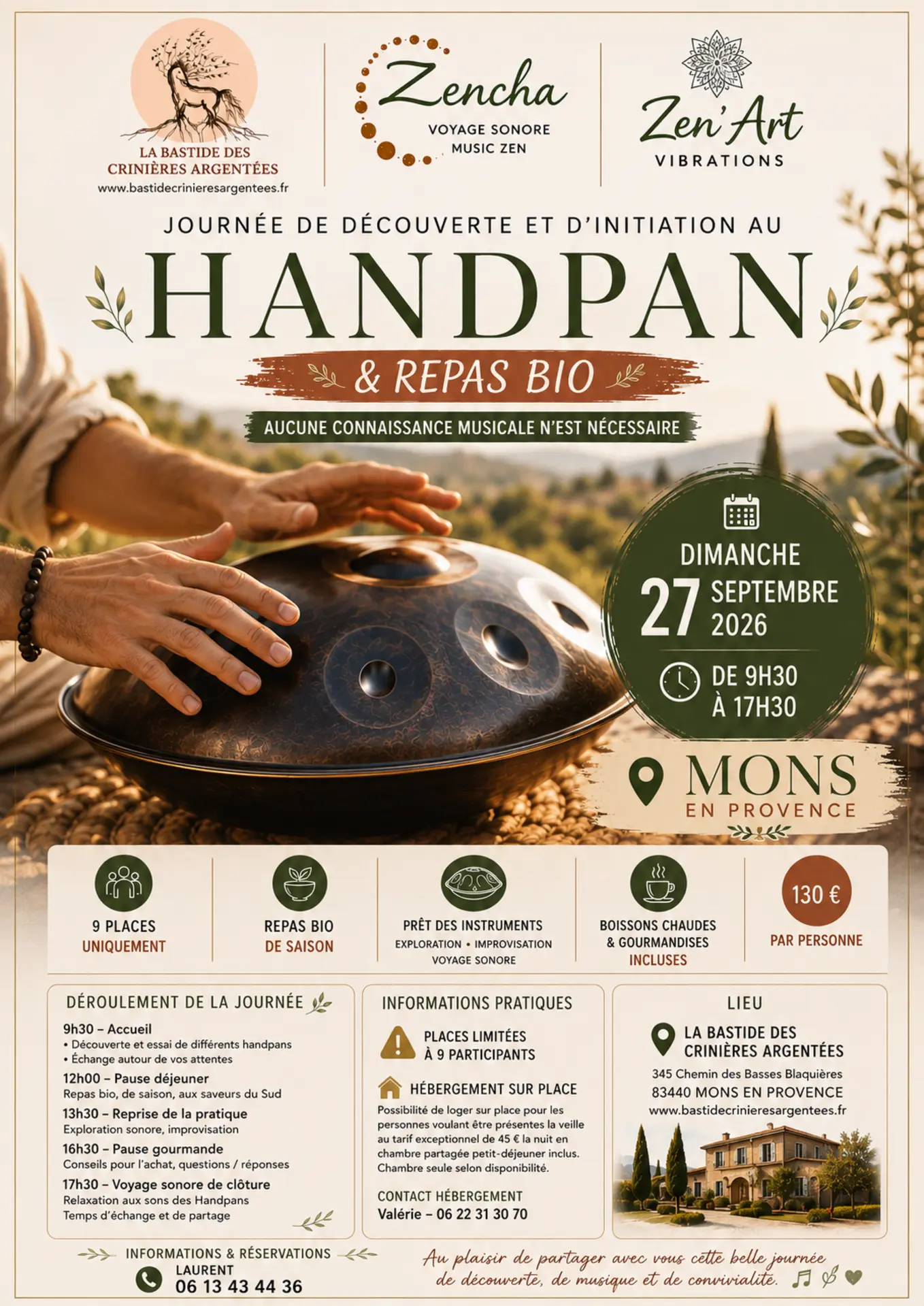 Journée découverte et d'initiation au Handpan