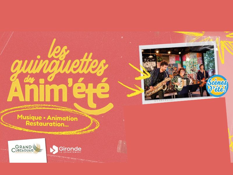 Escales culturelles des anim'été : cap sur la  4ème guinguette à Saint-Gervais !