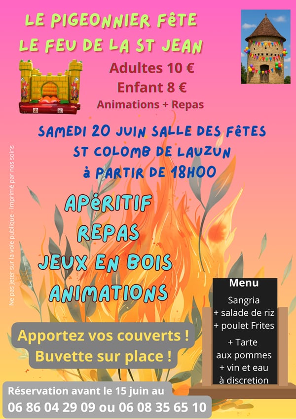 Feu de la St Jean