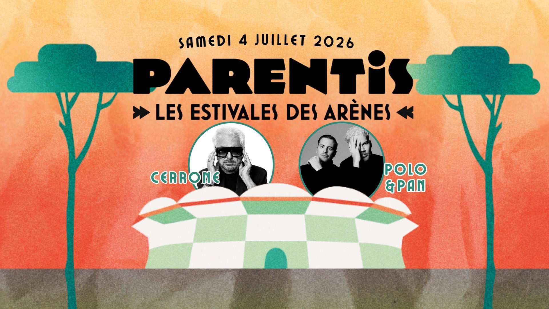 Les Estivales des Arènes - CERRONE // POLO&PAN