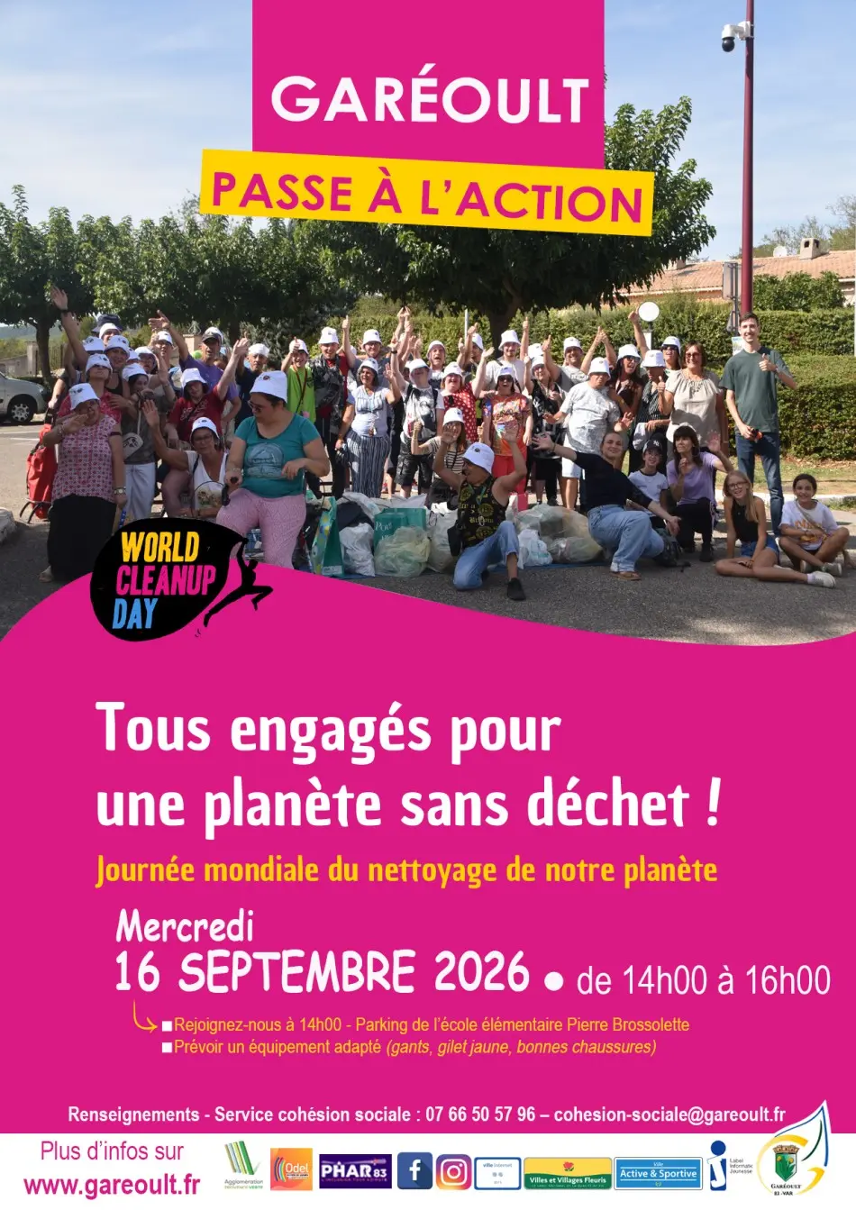 Rammassage des déchets | World Clean up Day