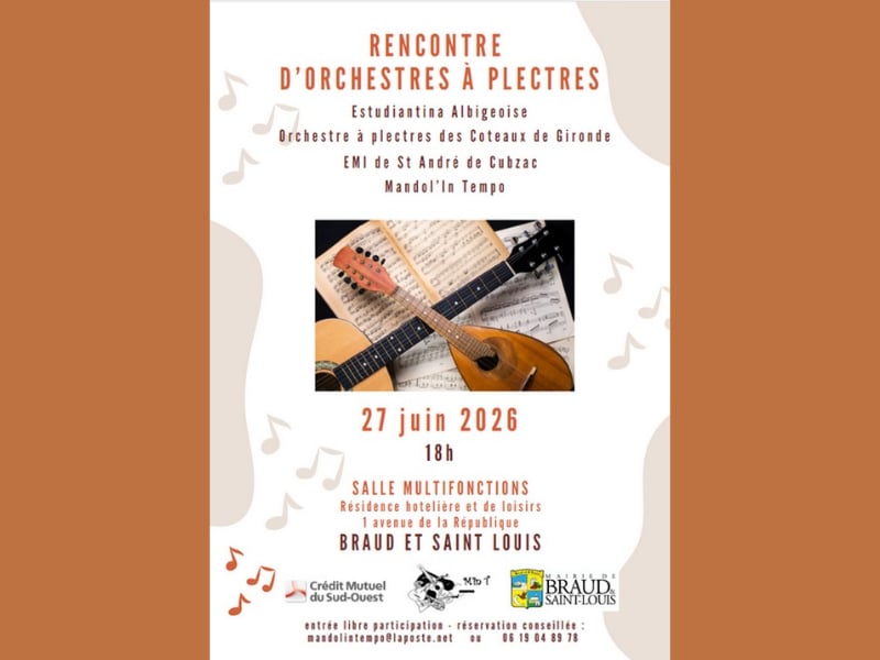 Rencontre d'orchestres à plectres