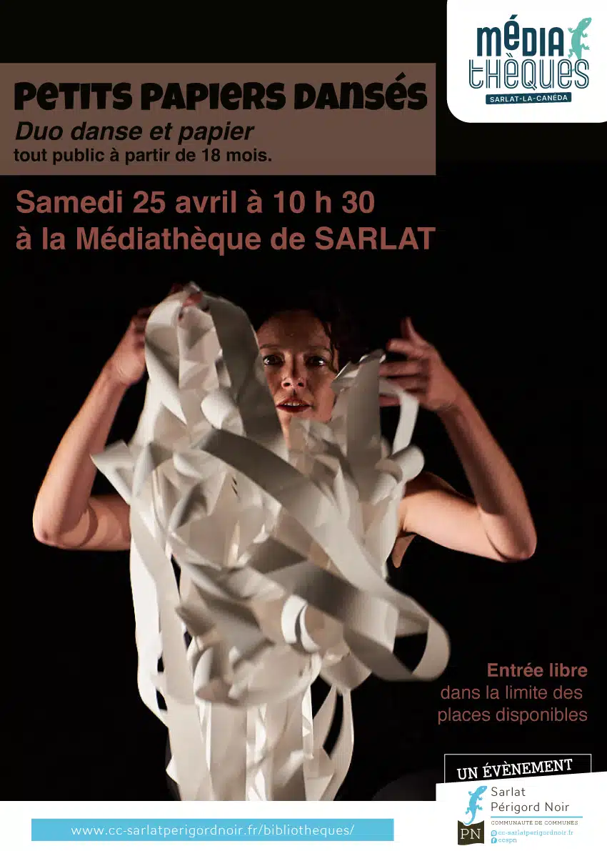 Duo de danse : "PETITS PAPIERS DANSÉS"