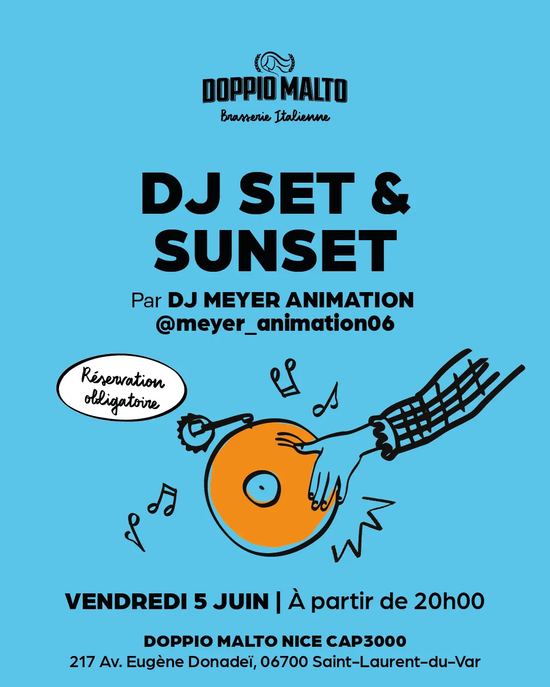 Soirées Doppio Malto juin 2026