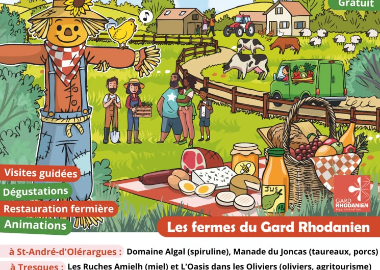 Le Gard de Ferme en ferme