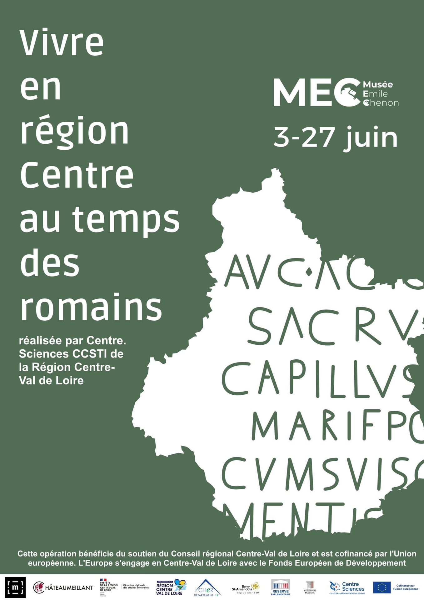exposition : Vivre en région Centre au temps des Romains