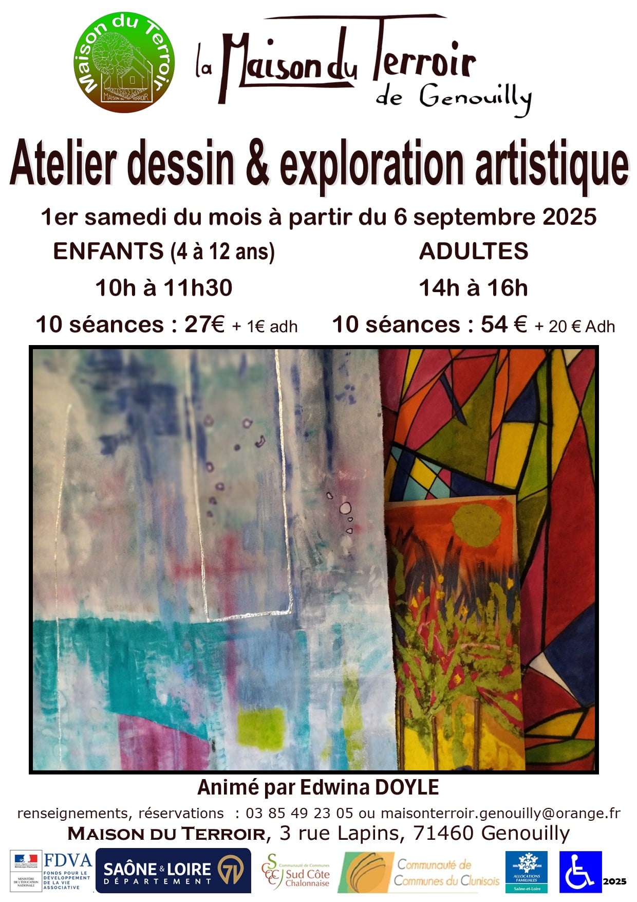 Atelier Dessin et Exploration Artistique (Adultes)