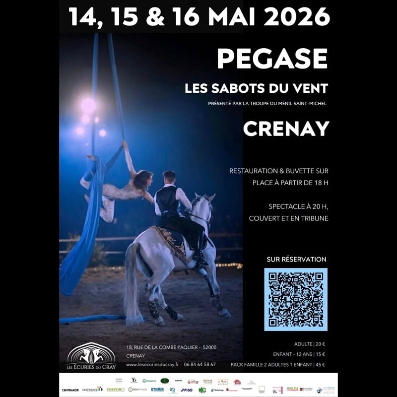 Spectacle aux écuries du Cray