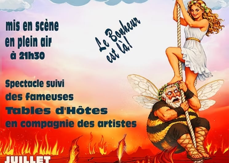 30ème Festival des Châteaux de Bruniquel – Orphée aux Enfers Opéra Bouffe d’Offenbach