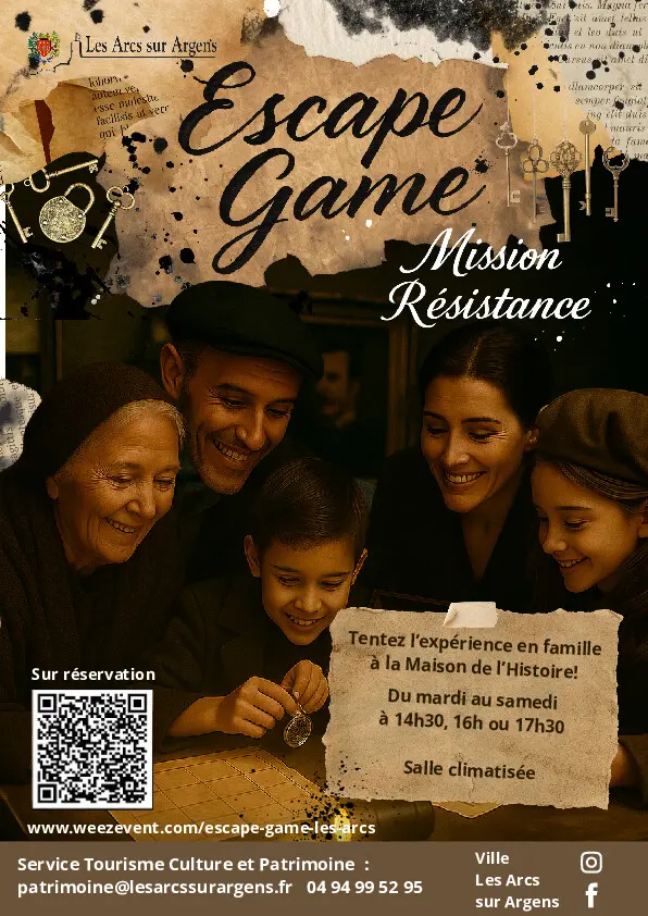 Escape game - Mission résistance