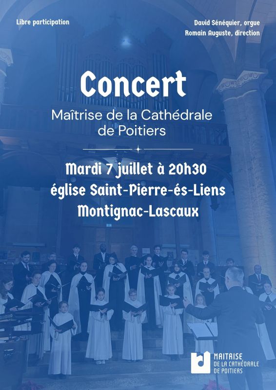 Concert - La Maîtrise de la Cathédrale de Poitiers