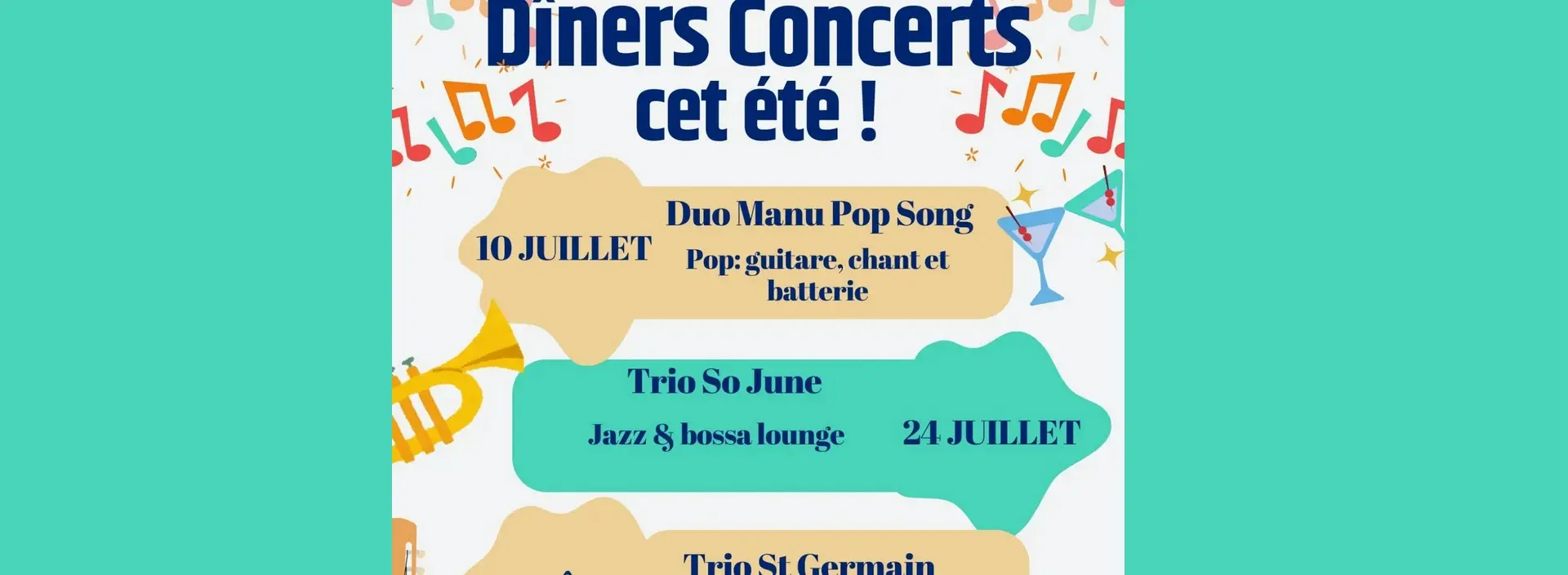 Hôtel Belesso - Diners Concerts Eté