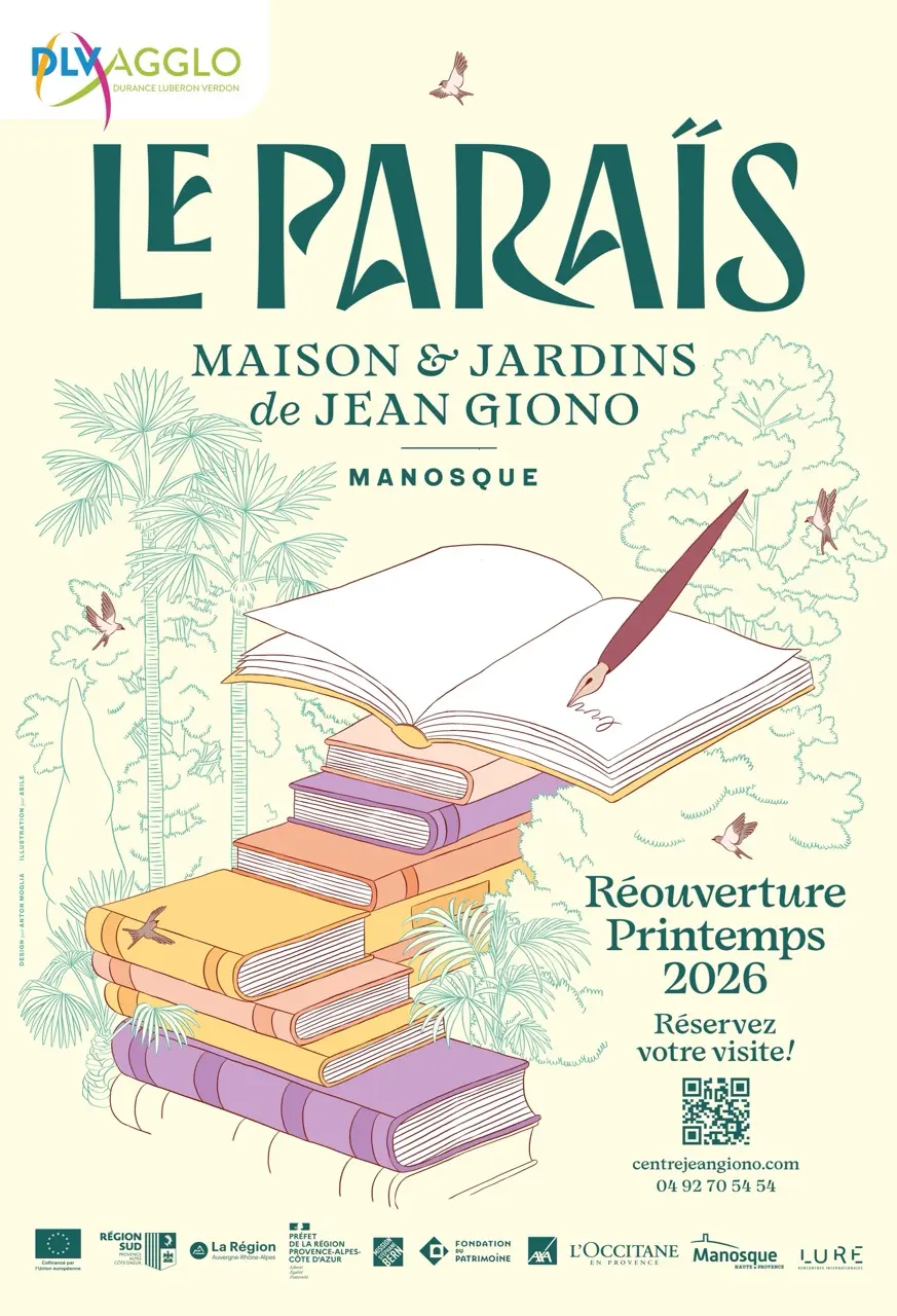 Le Paraïs, maison et jardins de Jean Giono