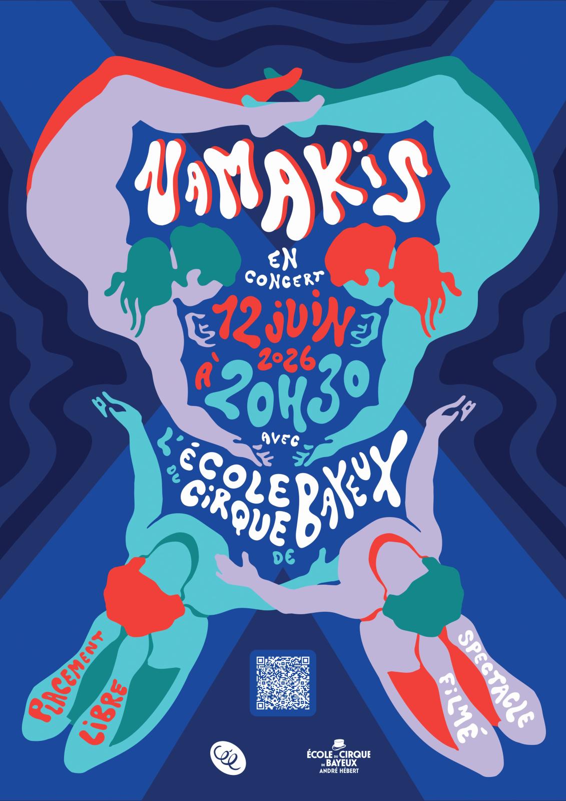 Namakis en Concert avec L'Ecole de Cirque de Bayeux