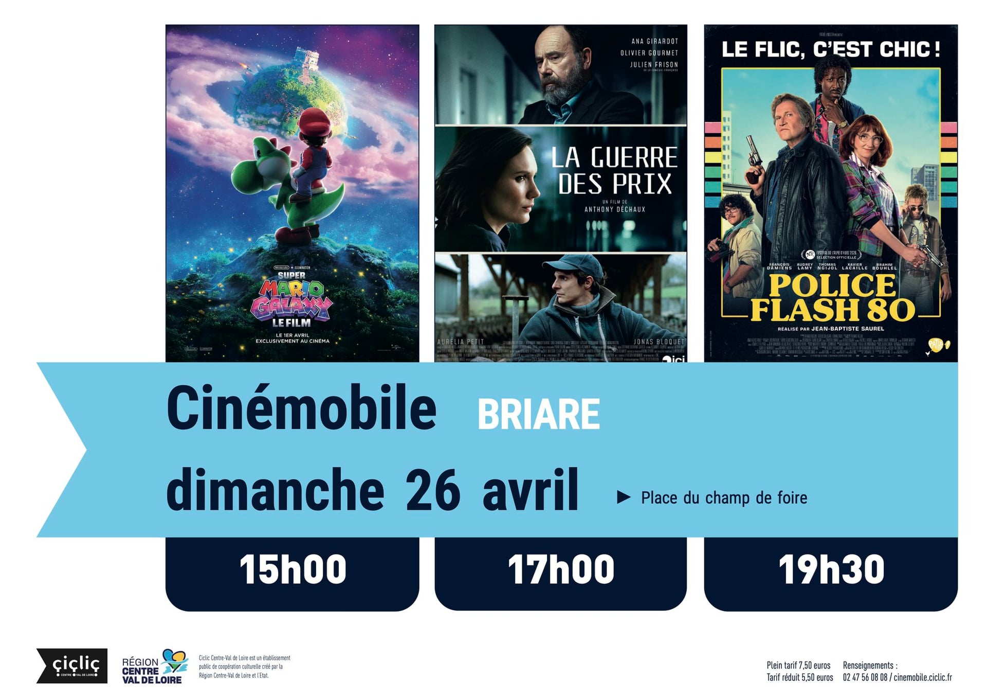 Cinémobile à Briare