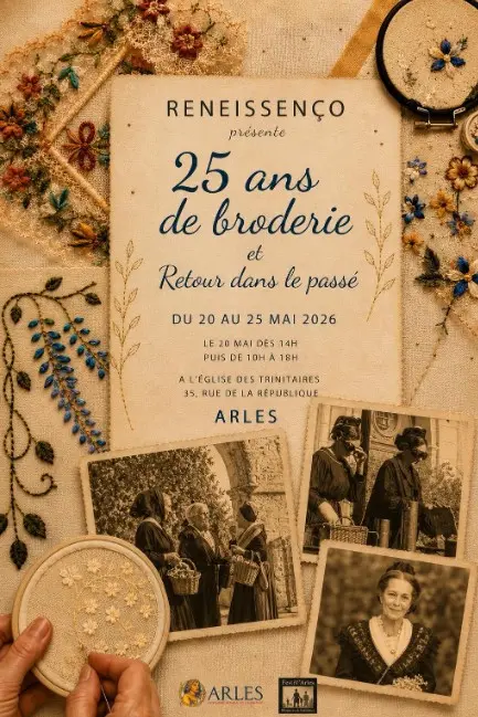 25 ans de broderie