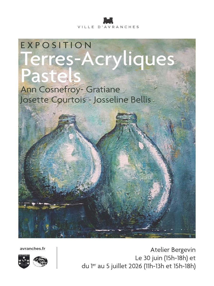 Exposition "Terres - Acryliques - Pastels"