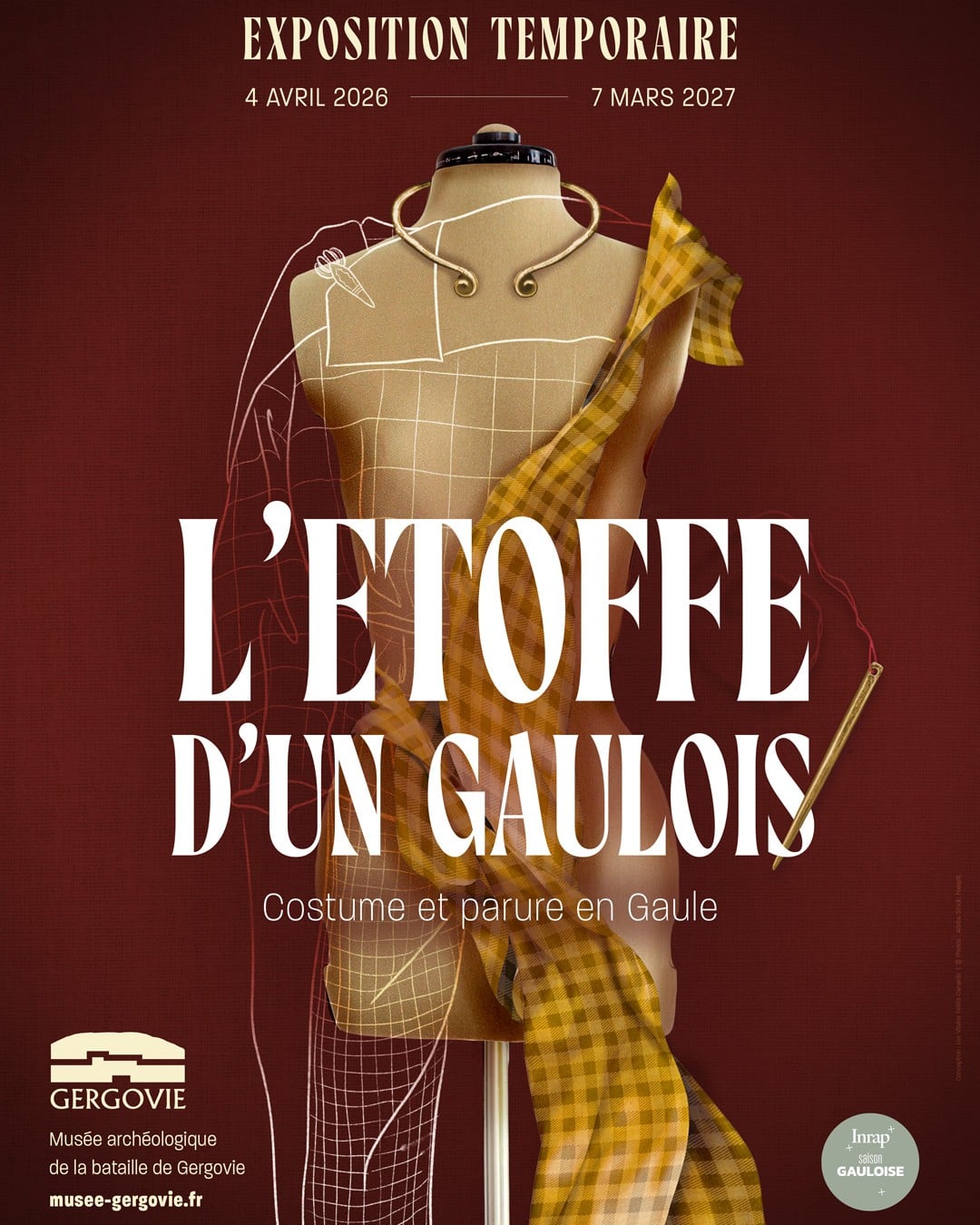 L’étoffe d’un Gaulois - Costume et parure en Gaule | Musée de Gergovie
