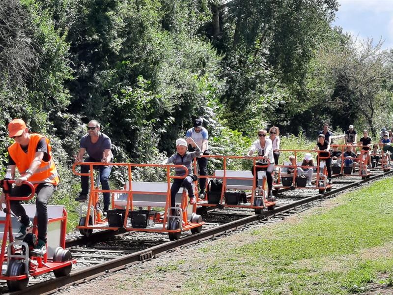 Balade en vélorail