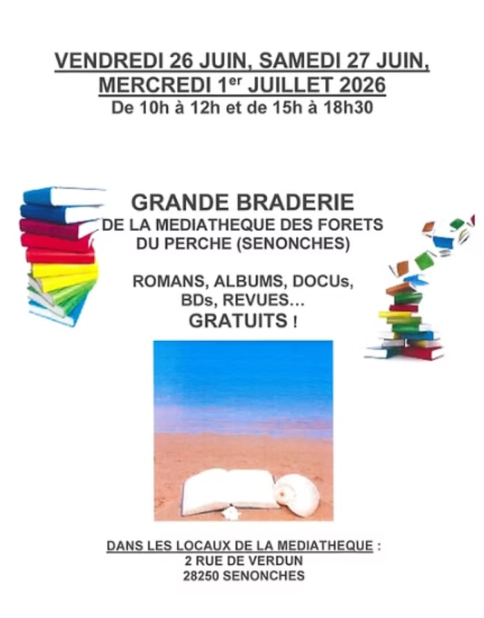Grande Braderie de la Médiathèque