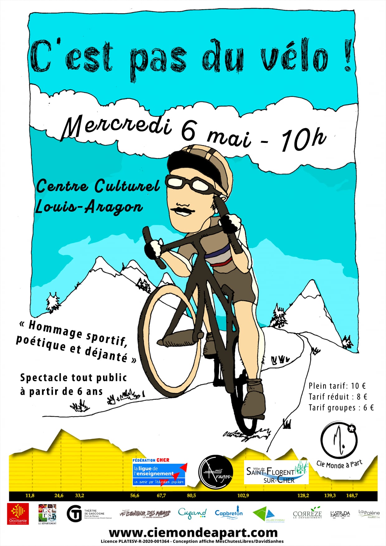 Spectacle tout Public "C'est Pas Du Vélo"